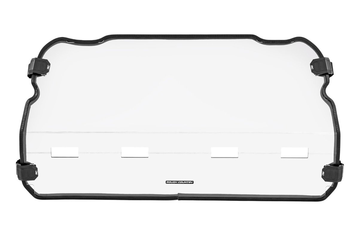 Polaris RZR XP 1000 Rear Panel - Rough Country - Scratch Resistant